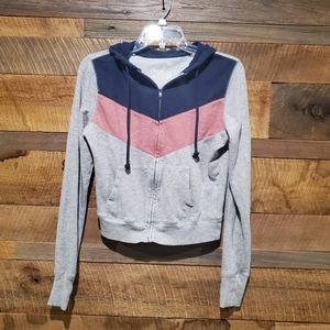 Color block hoodie